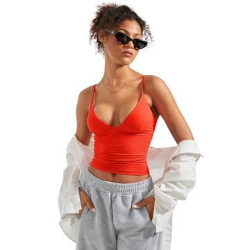 SUUKSESS Sexy Deep V Neck Cami for Every Occasion