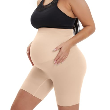 KUNINDOME Maternity Shapewear Shorts For Comfort and Support