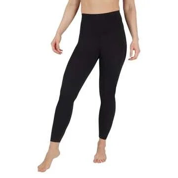 High Waist Fleece Lined Leggings for Women | 90 Degree By Reflex