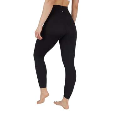 High Waist Fleece Lined Leggings for Women | 90 Degree By Reflex