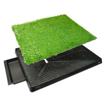 Downtown Pet Supply Dog Grass Pad - Indoor Outdoor Potty Training