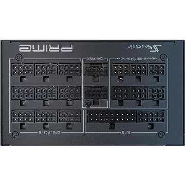 Seasonic PRIME PX-1600 - 1600W - 80+ Platinum - ATX 3.1 & PCIe 5.1 Ready - Full Modular - Premium Japanese Capacitor - 12 Year Warranty - Nvidia RTX 30/40 Super & AMD GPU Compatible (Ref. SSR-1600PD2)