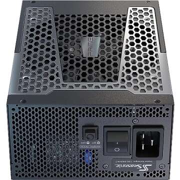 Seasonic PRIME PX-1600 - 1600W - 80+ Platinum - ATX 3.1 & PCIe 5.1 Ready - Full Modular - Premium Japanese Capacitor - 12 Year Warranty - Nvidia RTX 30/40 Super & AMD GPU Compatible (Ref. SSR-1600PD2)