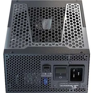 Seasonic PRIME PX-1600 - 1600W - 80+ Platinum - ATX 3.1 & PCIe 5.1 Ready - Full Modular - Premium Japanese Capacitor - 12 Year Warranty - Nvidia RTX 30/40 Super & AMD GPU Compatible (Ref. SSR-1600PD2)