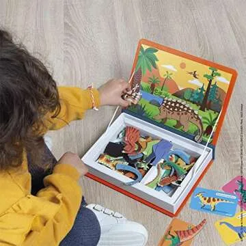 Shop Janod Magneti'Book Dinosaurs - Fun Learning Toy