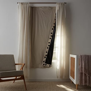 Portable Blackout Curtains with Suction Cups for Total Darkness