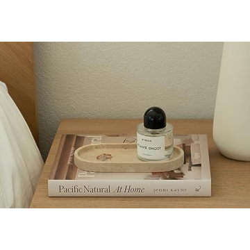 Elegant 8 Inch Oval Marble Tray - Stylish Catch All