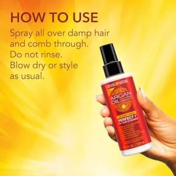 Creme of Nature, Argan Oil for Hair, Perfect 7-in-1 Leave-in Treatment, for Healthy Hair with Exotic Shine, 5.1 Fl Oz (Package May Vary)