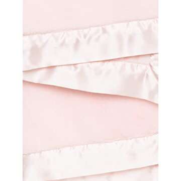 Little Giraffe Posh Mink Baby Blanket 29" x 35", Pink
