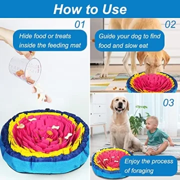 Interactive Snuffle Mat for Dogs and Pets for Enrichment