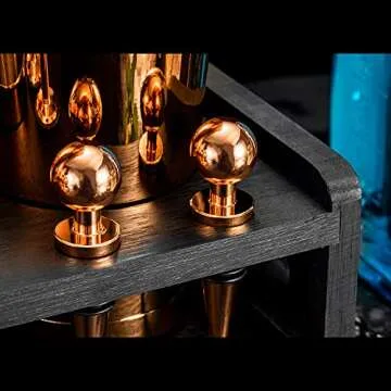 Soing 24-Piece Cocktail Shaker Set with Stand and Recipes