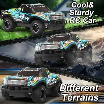 LED Remote Control Car for Kids - Durable Racing Toy