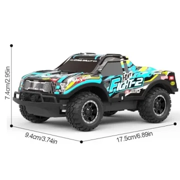 LED Remote Control Car for Kids - Durable Racing Toy