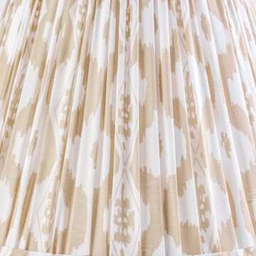 GOSO Small Pleated Art Deco Lamp Shades for Elegant Lighting