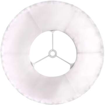 GOSO Small Pleated Art Deco Lamp Shades for Elegant Lighting