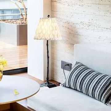 GOSO Small Pleated Art Deco Lamp Shades for Elegant Lighting