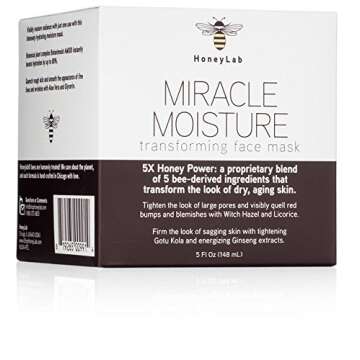 Honeylab Miracle Moisture Honey Facial Mask for Glowing Skin