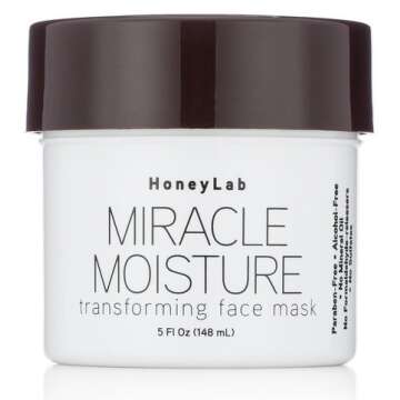 Honeylab Miracle Moisture Honey Facial Mask for Glowing Skin
