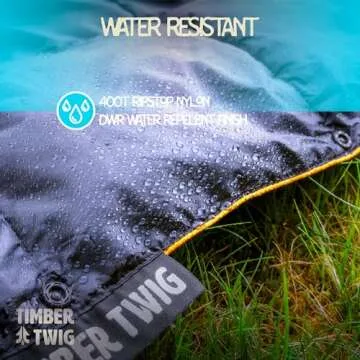 Timber Twig Outdoor, Travel, and Camping Puffy Down Blanket - Its Packable, Lightweight, and Warm - Midnight Ember