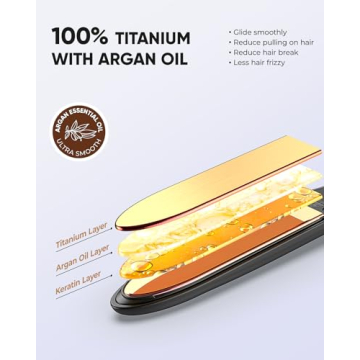 Vanessa Pro Flat Iron: Sleek Style & Versatile Curls in One Pass