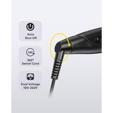 Vanessa Pro Flat Iron: Sleek Style & Versatile Curls in One Pass