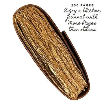 Vintage Leather Journal - 200 Pages Deckle Edge Rustic Paper - Unlined Pages Book of Shadows, Grimoire, Junk Notebook, Fantasy Medieval Gifts, Sketchbook, Antique Scrapbook (Dark Brown, 7"x5")