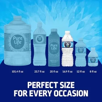 Pure Life Purified Water Bottles - 12 Pack of Still Water