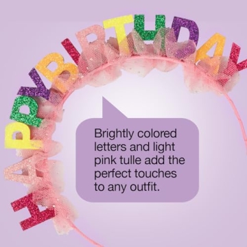 Scunci Birthday Headband - Bright Fun for All Ages