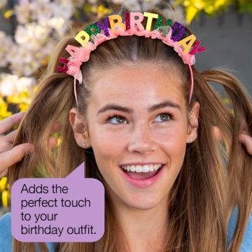 Scunci Birthday Headband - Bright Fun for All Ages