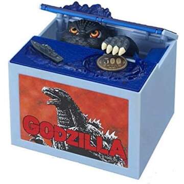 Creative Movie Dinosaur Piggy Bank Stealing Coin Musical Moving Monster Money Box Birthday Christmas Best Gifts for Boys