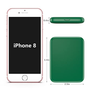 Kintion Pocket Mirror with LED Light for Makeup Touch-Ups