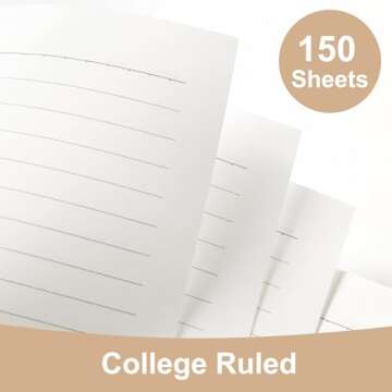 Yoment 4 Pack Hardcover Spiral Notebook - 300 Pages Quality Design