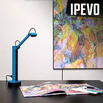 IPEVO VZ-X Wireless 8MP Document Camera with 3 Modes