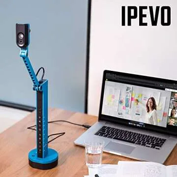 IPEVO VZ-X Wireless 8MP Document Camera with 3 Modes