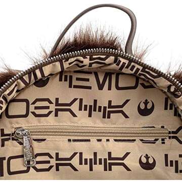 Loungefly x Star Wars The Empire Strikes Back 40th Anniversary Chewbacca Backpack (Brown, One Size)