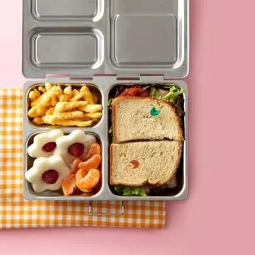 PlanetBox Launch Stainless Steel Eco-Friendly Lunchbox