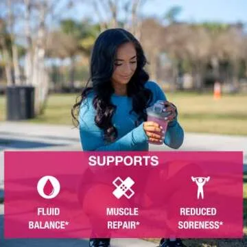 Honey Badger BCAA + EAA Amino Acids Electrolytes Powder, BCAAs + L-Glutamine, Keto, Vegan, Sugar Free for Men & Women, Hydration & Post Workout Muscle Recovery Drink Mix, Wild Berry, 30 Servings