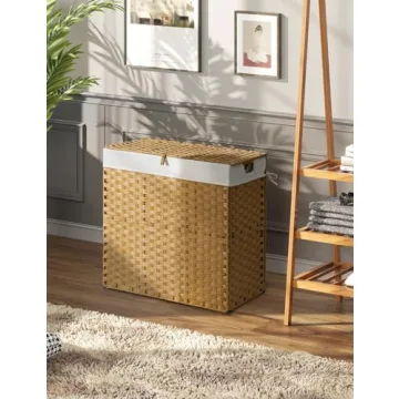 Stylish Greenstell Laundry Hamper with Lid for Home