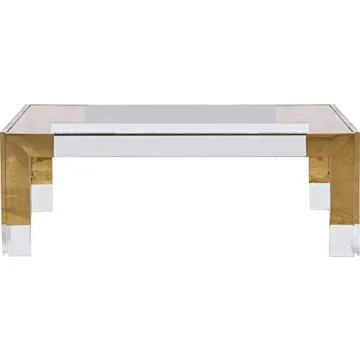 Meridian Furniture Casper Modern Dining Table Gold