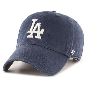 Stylish 47 Los Angeles Dodgers Clean Up Dad Hat - Comfortable Navy Cap