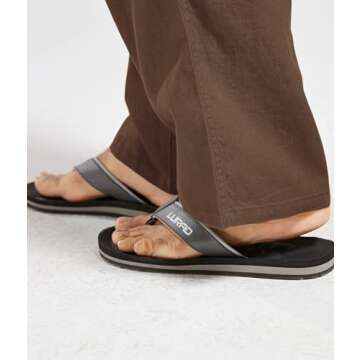 utcoco Qiuse Men's Loose Fit Beach Pants for Summer Style