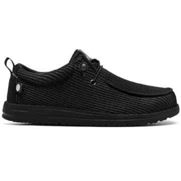 LARNMERN Men's Slip-On Safety Sneakers - Alloy Toe & More