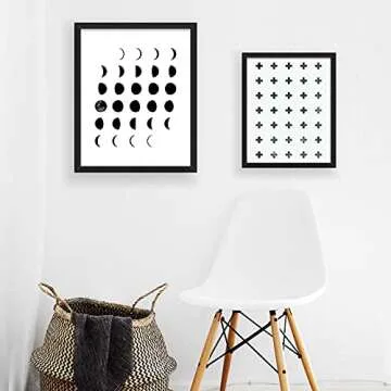 Moon Phases Wall Art Beautiful Decor for Every Space