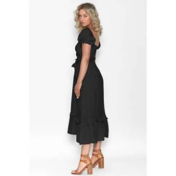 Shop ZAFUL 2023 Boho Maxi Dress for Women - A-Line Style