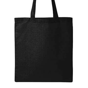 Black Lantern Canvas Tote Bag - Eco-Friendly & Stylish