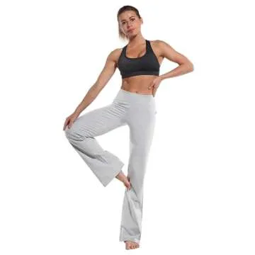 BUBBLELIME Women's Bootcut Yoga Pants - Comfortable & Stylish