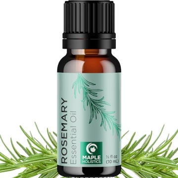 Pure Rosemary Essential Oil for Aromatherapy and Hair Revitalization