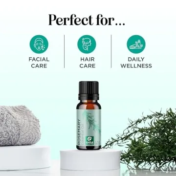 Pure Rosemary Essential Oil for Hair Skin Aroma Shine