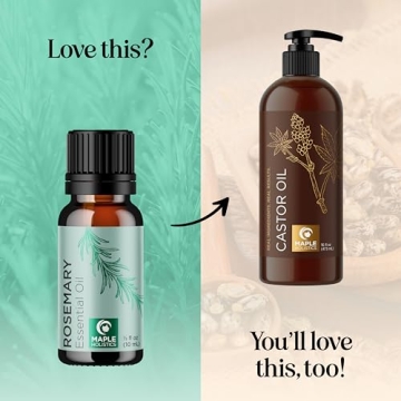 Pure Rosemary Essential Oil for Hair Skin Aroma Shine