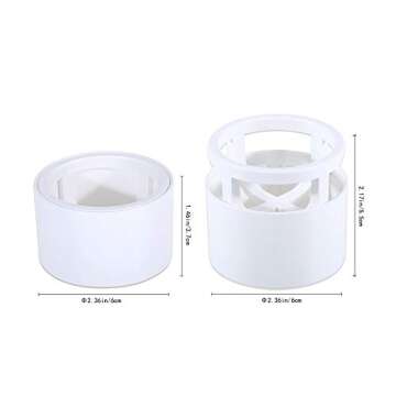 Stylish Makeup Sponge Holder for Travel & Drying Case